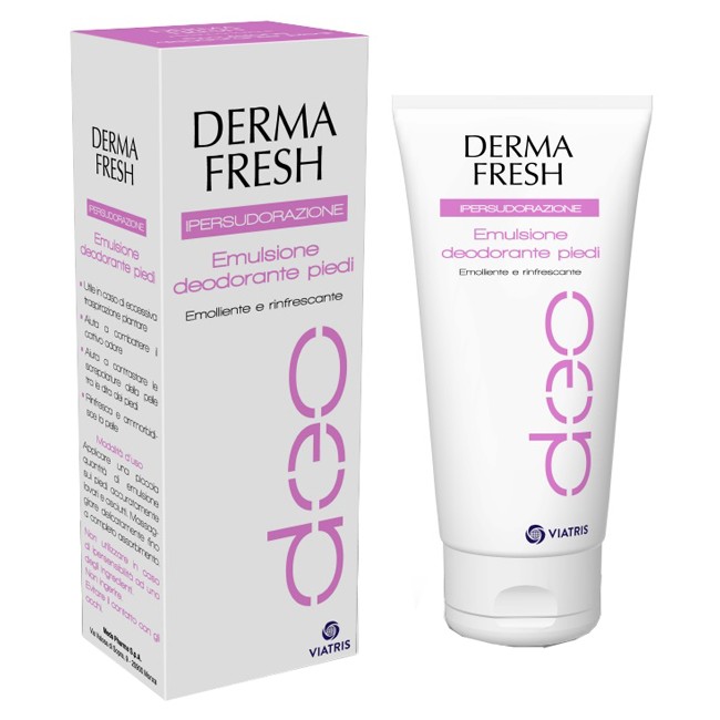 Meda Pharma Dermafresh Ipersudore Piedi 100 Ml Meda Pharma Dermafresh Ipersudore Piedi 100 Ml
