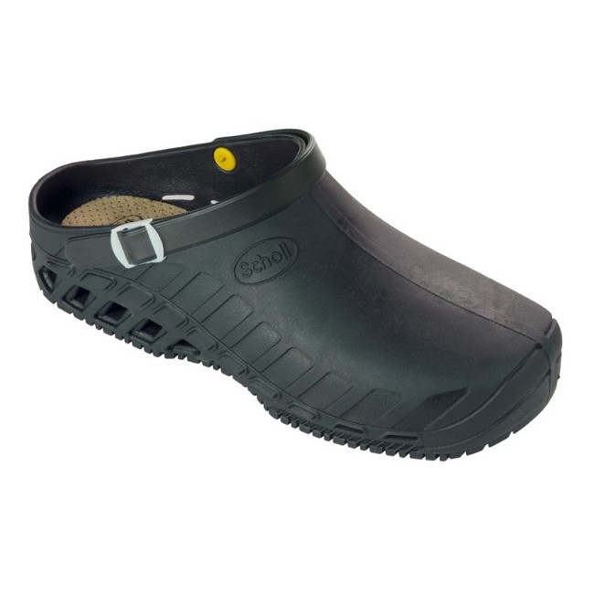 Scholl Clog Evo Tpr Unisex Black 39-40 Collezione Ss17 1 Paio Scholl Clog Evo Tpr Unisex Black 39-40 Collezione Ss17 1 Paio