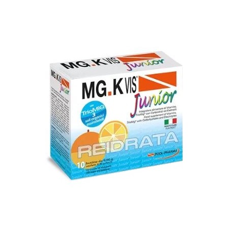 Pool Pharma Mgk Vis Junior Arancia 10 Bustine Pool Pharma Mgk Vis Junior Arancia 10 Bustine