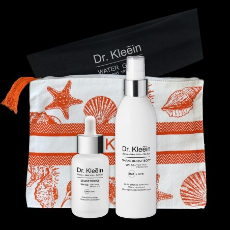 Dr. Kleein  Sunscreen Summer Pack: Shake Boost Viso 50ml e Shake Boost Corpo 180ml