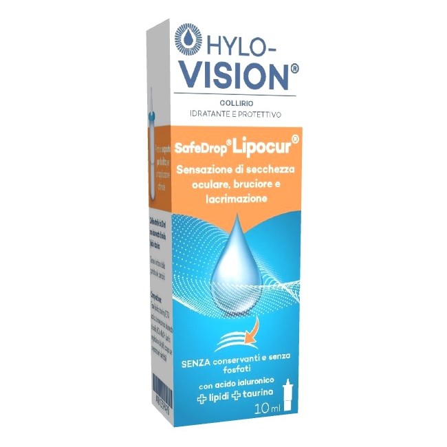 Omnivision Hylovision Safe Drop Lipocur Collirio 10 Ml