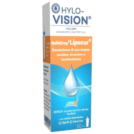 Omnivision Hylovision Safe Drop Lipocur Collirio 10 Ml Omnivision Hylovision Safe Drop Lipocur Collirio 10 Ml