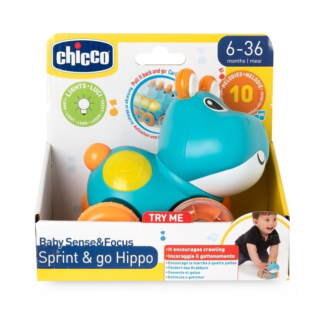 Chicco Gioco Baby Sense&focus Hippo Sprint&go Chicco Gioco Baby Sense&focus Hippo Sprint&go