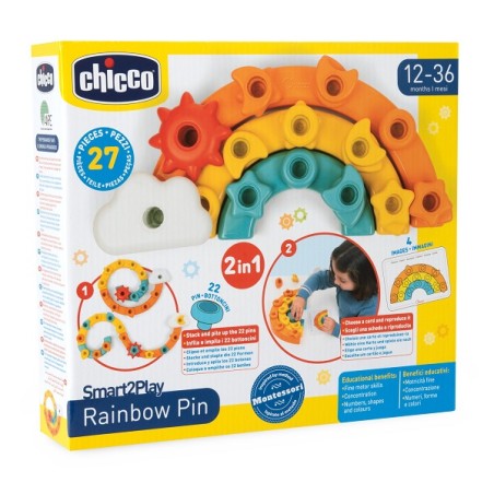 Chicco Gioco Smart2play Arcobaleno 2in1
