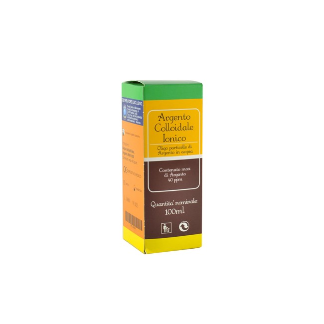 Punto Salute E Benessere Di S. Argento Colloidale Ionico 40ppm Certificato Spray Con Contagocce 100 Ml
