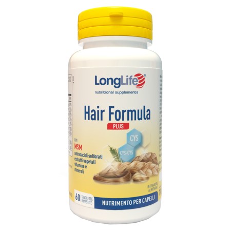 Longlife Hair Formula Plus Integratore per rafforzare i capelli Longlife Hair Formula Plus Integratore per rafforzare i capelli