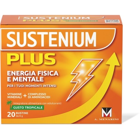 Menarini Sustenium Plus Tropicale 20 Bustine Menarini Sustenium Plus Tropicale 20 Bustine