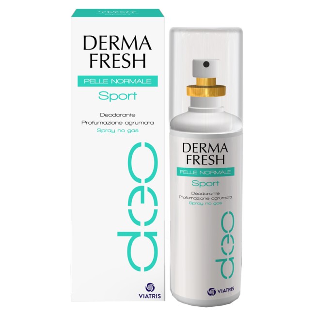 Viatris Dermafresh Pelle Normale Sport Deodorante Profumazione Agrumata 100 Ml