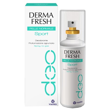 Viatris Dermafresh Pelle Normale Sport Deodorante Profumazione Agrumata 100 Ml Viatris Dermafresh Pelle Normale Sport Deodorante Profumazione Agrumata 100 Ml
