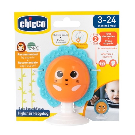 Chicco Baby Sense&Focus Riccio Gioco sensoriale da seggiolone 1 pezzo