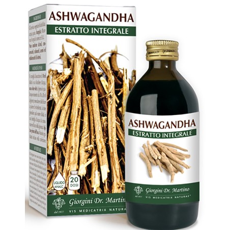 Dr. Giorgini Ashwagandha Estratto Integrale Liquido Analcolico 200 Ml Dr. Giorgini Ashwagandha Estratto Integrale Liquido Analcolico 200 Ml