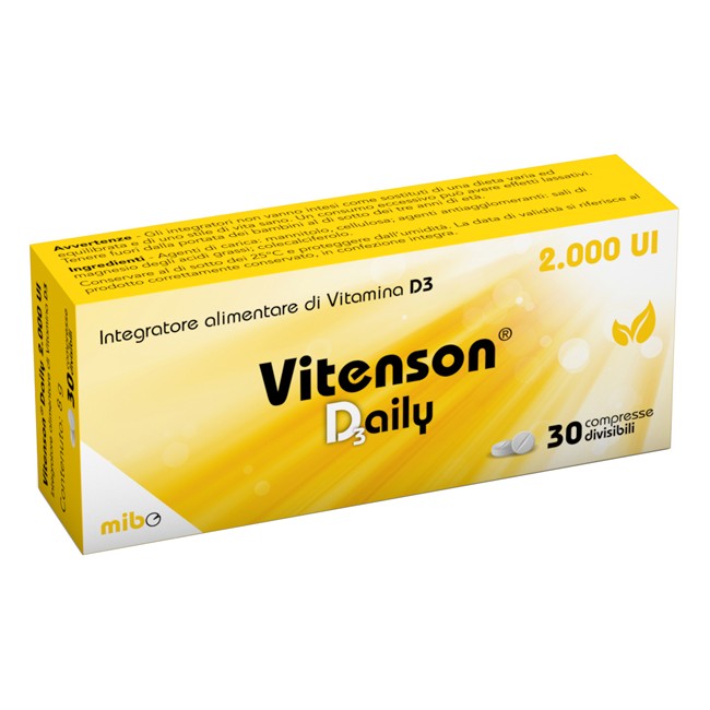 Mibe Pharma Vitenson Daily D3 2000 Ui 30 Compresse Divisibili