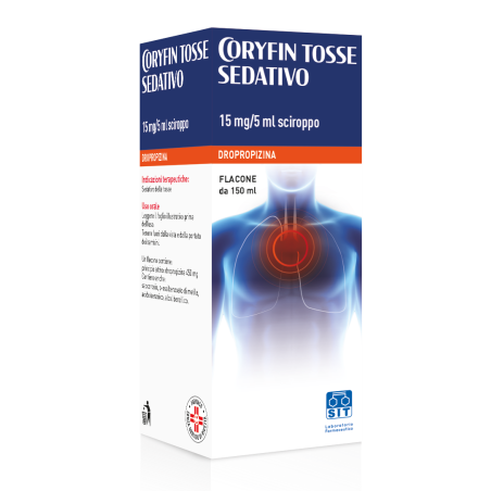 Sit Laboratorio Farmaceutico Coryfin Tosse Sedativo 15 Mg/5 Ml Sciroppo Dropropizina Sit Laboratorio Farmaceutico Coryfin Tosse Sedativo 15 Mg/5 Ml Sciroppo Dropropizina