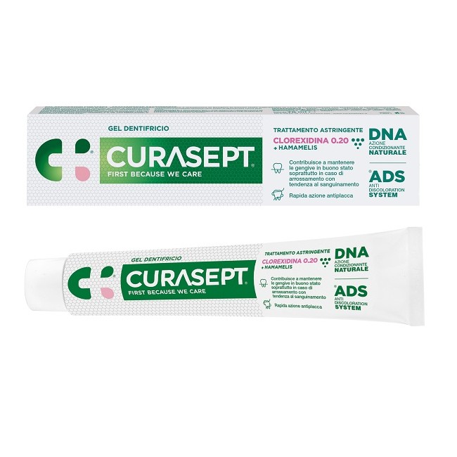 Curasept Gel Dentifricio Ads Dna Trattamento Astringente 75 Ml