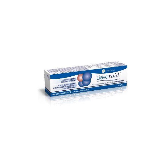 Fitobios Lievoroid Pomata 30 Ml Con Cannula Endorettale Avvitabile