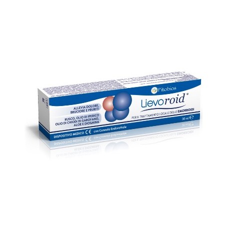 Fitobios Lievoroid Pomata 30 Ml Con Cannula Endorettale Avvitabile Fitobios Lievoroid Pomata 30 Ml Con Cannula Endorettale Avvitabile