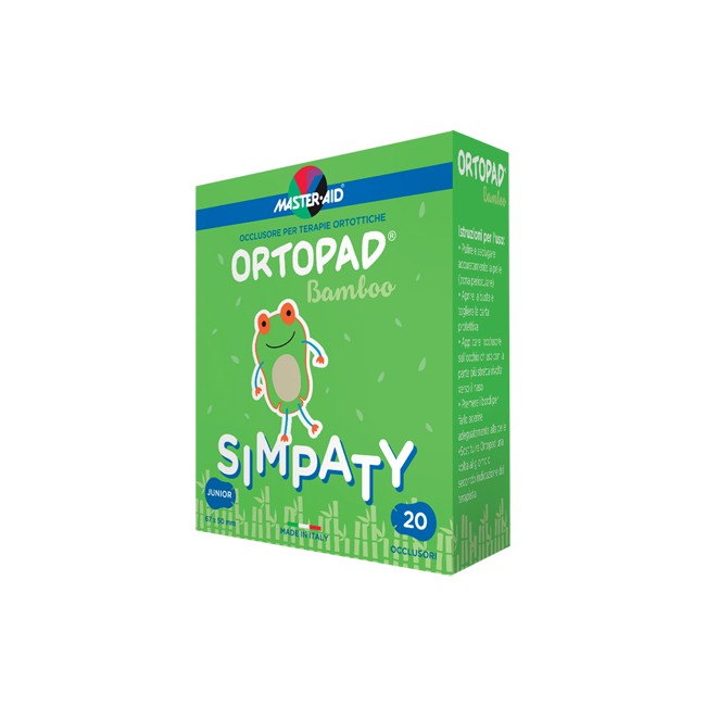 Pietrasanta Pharma Cerotto Oculare Per Ortottica Ortopad Simpaty Regular 5,7x8,2 50 Pezzi
