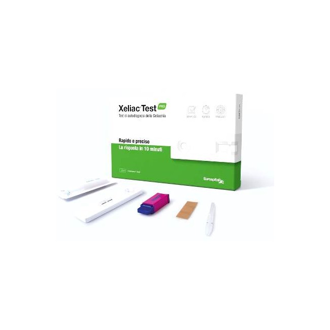 Eurospital Xeliac Test Pro Determinazione Anticorpi Iga E Igg Associati Alla Malattia Celiaca 1 Pezzo