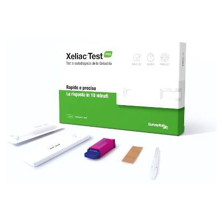 Eurospital Xeliac Test Pro Determinazione Anticorpi Iga E Igg Associati Alla Malattia Celiaca 1 Pezzo Eurospital Xeliac Test Pro Determinazione Anticorpi Iga E Igg Associati Alla Malattia Celiaca 1 Pezzo