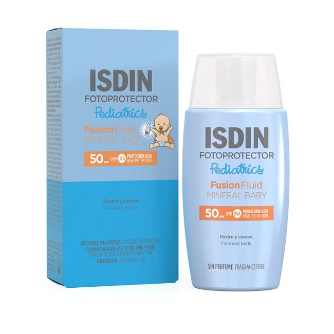 Isdin Mineral Baby Pediatrics Spf50 50 Ml