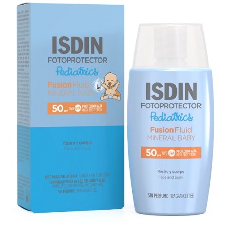 Isdin Mineral Baby Pediatrics Spf50 50 Ml Isdin Mineral Baby Pediatrics Spf50 50 Ml