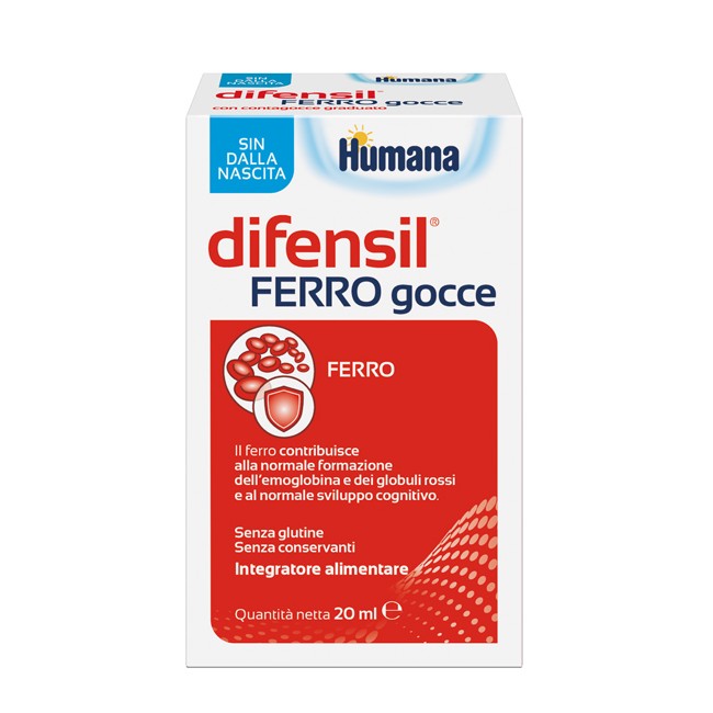 Humana Difensil Ferro Gocce 20 Ml Humana Difensil Ferro Gocce 20 Ml