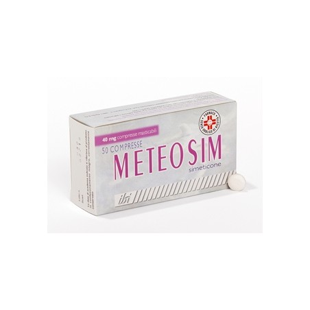 I.b.i. Lorenzini Meteosim 40 Mg Compresse Masticabili Simeticone I.b.i. Lorenzini Meteosim 40 Mg Compresse Masticabili Simeticone