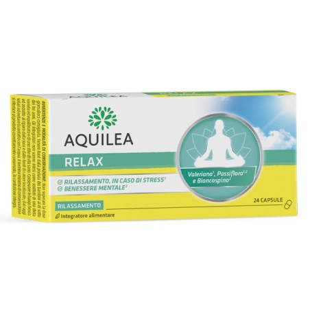 Uriach Aquilea Relax 24 Capsule Vegane Uriach Aquilea Relax 24 Capsule Vegane
