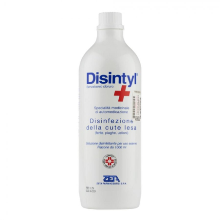 Zeta Farmaceutici Disintyl 0,2 % Soluzione Cutanea Benzalconio Cloruro Zeta Farmaceutici Disintyl 0,2 % Soluzione Cutanea Benzalconio Cloruro