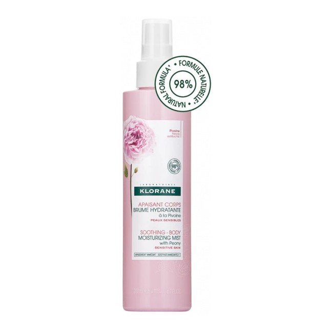 Klorane Latte Idratante Nebulizzato Alla Peonia 200 Ml