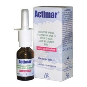 Uriach Actimar Soluzione Nasale Spray Salina 3% Con Acido Ialuronico + Msm 20 Ml Con Erogatore