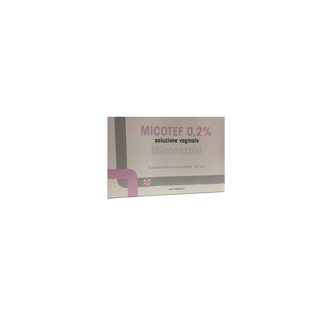 Teofarma Micotef 0,2% Soluzione Vaginale Miconazolo