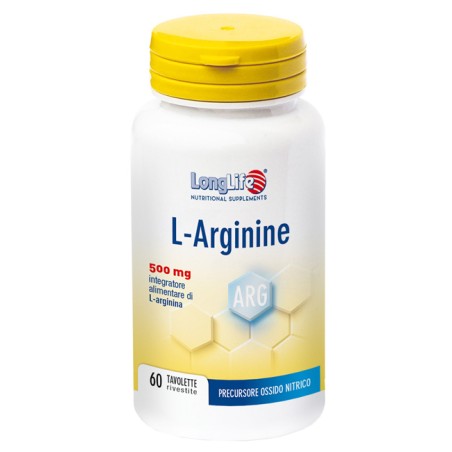 Longlife L-arginine 60 Tavolette Longlife L-arginine 60 Tavolette