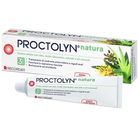 Proctolyn Natura Crema rettale con Aloe, Acido Ialuronico 30 ml
