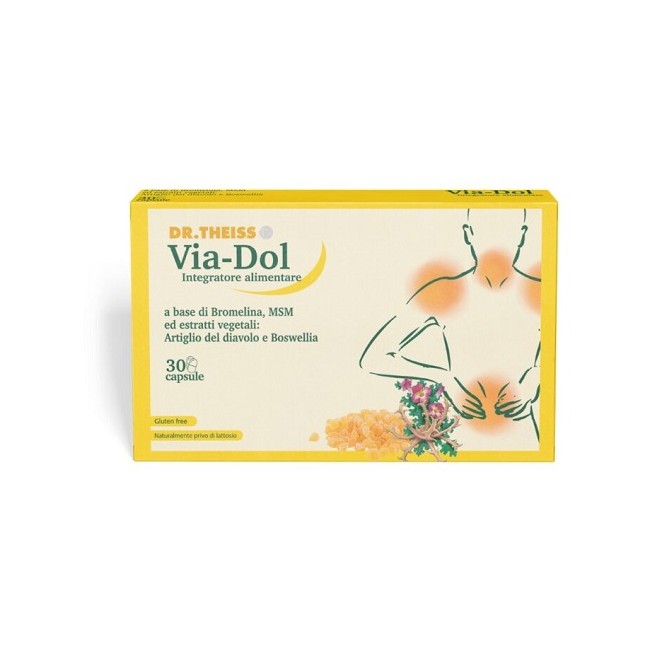 Naturwaren Theiss Via-dol Artiglio Del Diavolo E Boswellia 30 Capsule