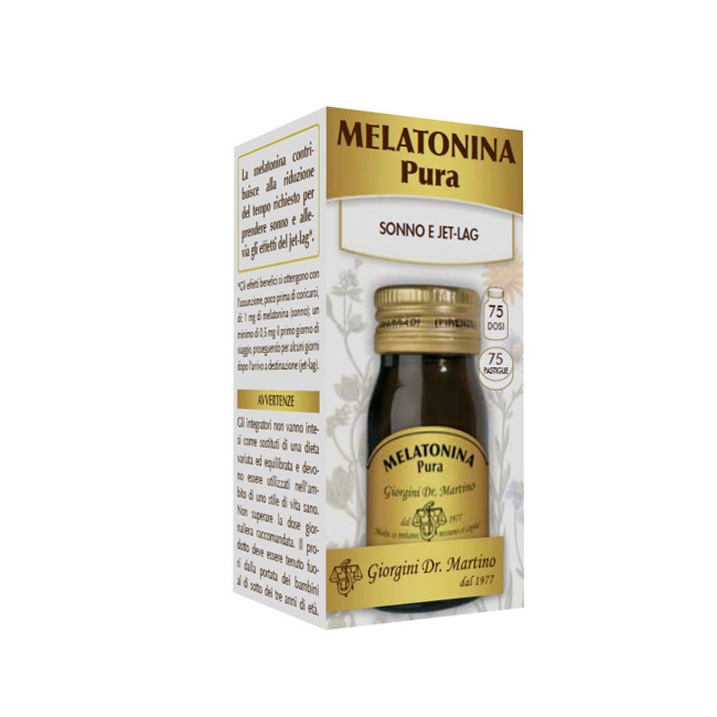 Dr. Giorgini Melatonina Pura 75 Pastiglie