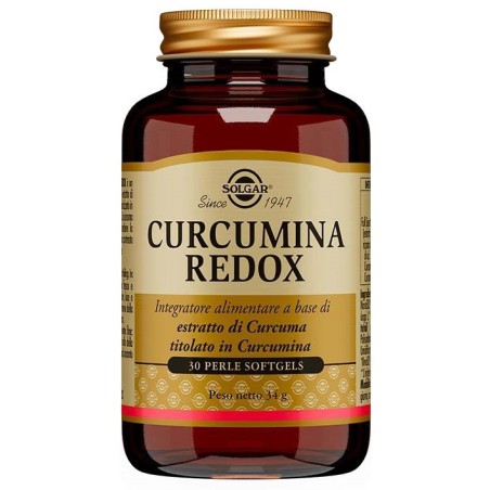 Solgar Curcumina Redox 30 Capsule Solgar Curcumina Redox 30 Capsule