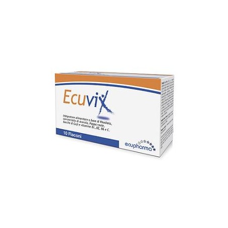 Ecupharma Ecuvix 10 Flaconcini 10 Ml Ecupharma Ecuvix 10 Flaconcini 10 Ml