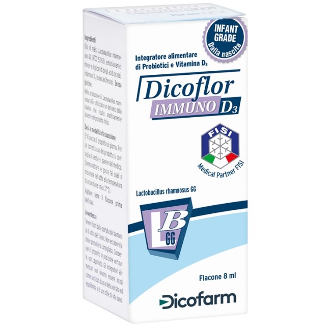Dicofarm Dicoflor Immuno D3 8 Ml Flacone