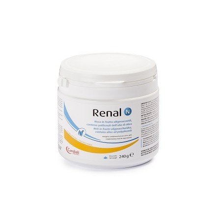 Candioli Renal N Mangime Complementare Per Cani E Gatti Barattolo 240 G Candioli Renal N Mangime Complementare Per Cani E Gatti Barattolo 240 G