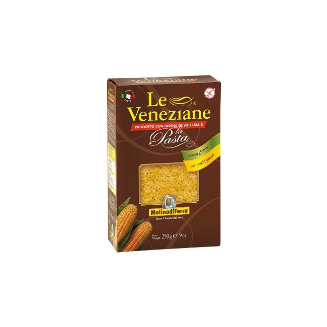 Molino Di Ferro Le Veneziane Anellini 250 G Molino Di Ferro Le Veneziane Anellini 250 G