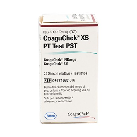 Roche Coaguchek Xs Pt Pst 24 Strisce Test