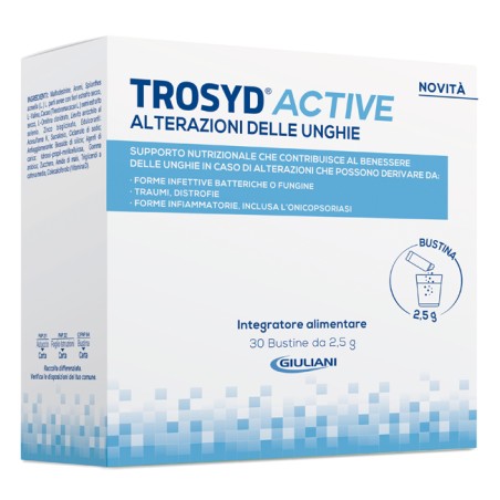 Giuliani Trosyd Active Alterazioni Unghie 30 Bustine Giuliani Trosyd Active Alterazioni Unghie 30 Bustine