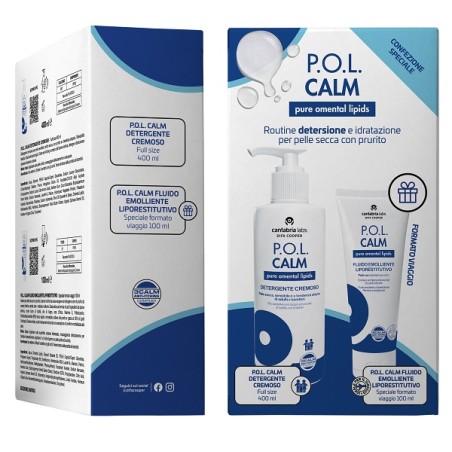 Difa Cooper Pol Calm Detergente Cremoso 400 Ml + Pol Calm Fluido Emolliente Liporestitutivo 100 Ml Difa Cooper Pol Calm Detergente Cremoso 400 Ml + Pol Calm Fluido Emolliente Liporestitutivo 100 Ml