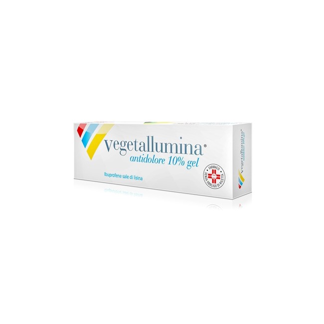 Pietrasanta Pharma Vegetallumina Antidolore 10% Gel Ibuprofene Sale Di Lisina