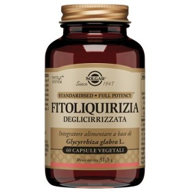 Solgar Fitoliquirizia Deglicirizzata 60 Capsule Vegetali