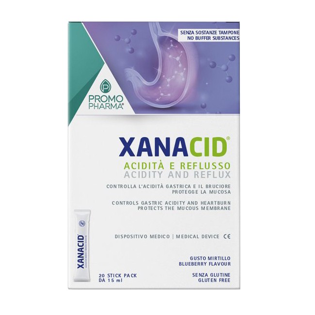 Promopharma Xanacid 20 Stick Pack Da 15 Ml