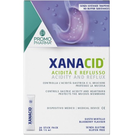 Promopharma Xanacid 20 Stick Pack Da 15 Ml Promopharma Xanacid 20 Stick Pack Da 15 Ml