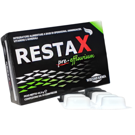 Wikenfarma Restax Pre Effluvium 30 Compresse Wikenfarma Restax Pre Effluvium 30 Compresse