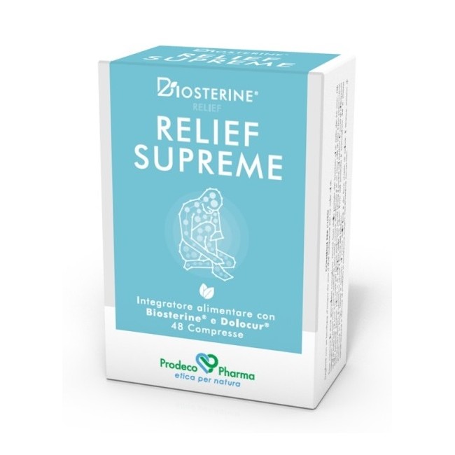 Prodeco Pharma Biosterine Relief Supreme 48 Compresse